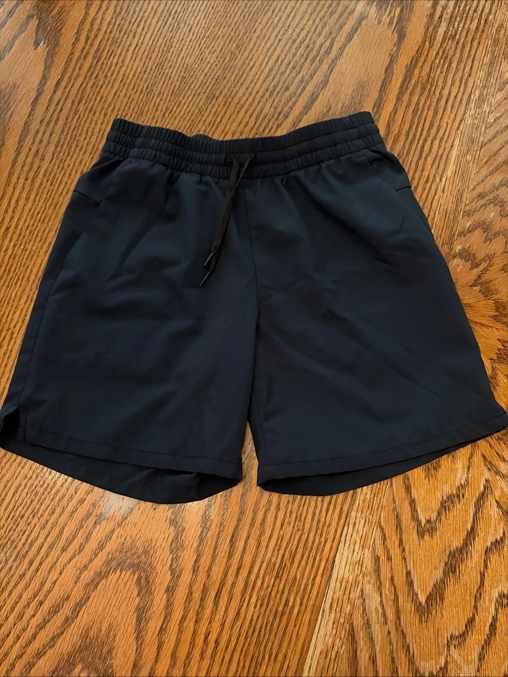 Old Navy Boys StretchTech Quick Dry Shorts Size M 8 Lot of 3 Black Navy Gray